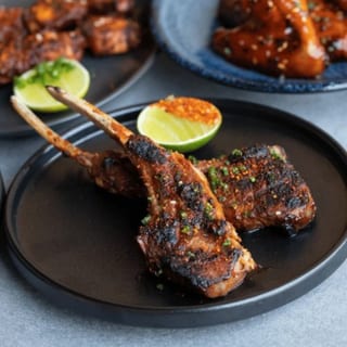 TANDOORI MINT LAMB CHOPS