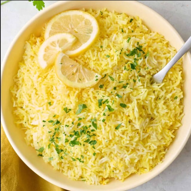 LEMON RICE.