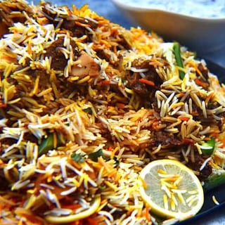 GOAT BIRYANI -ON THE BONE