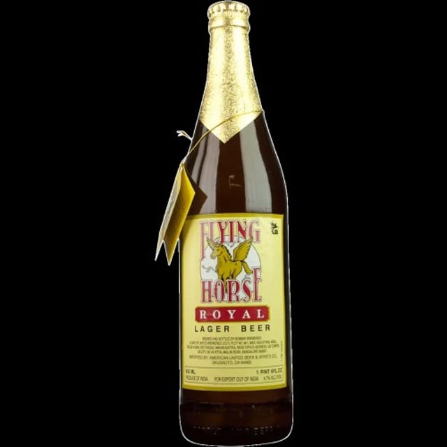 Flying Horse Royal Lager India (22oz).