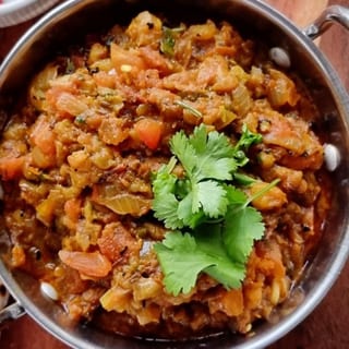 L - EGGPLANT BARTHA